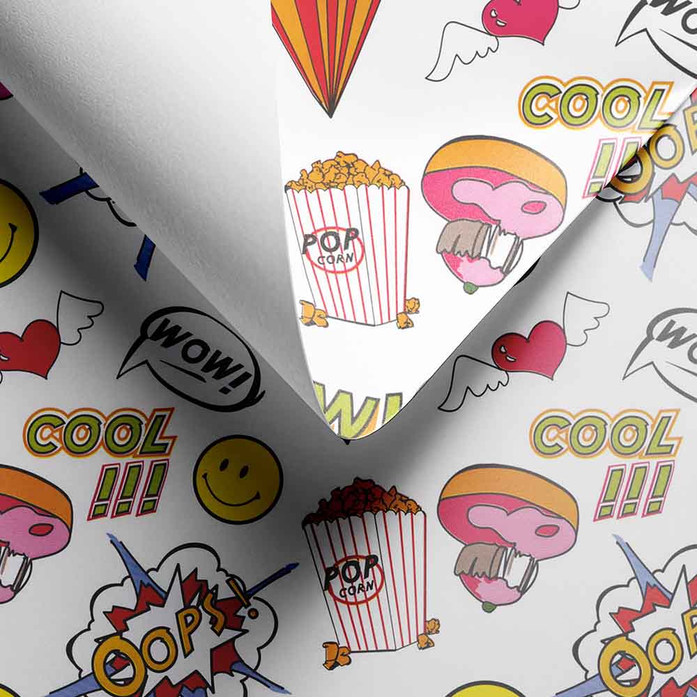 Inpakpapier Wow! 30cm x 200mtr