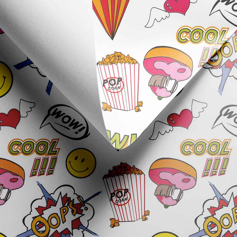 Inpakpapier Wow! 30cm x 200mtr