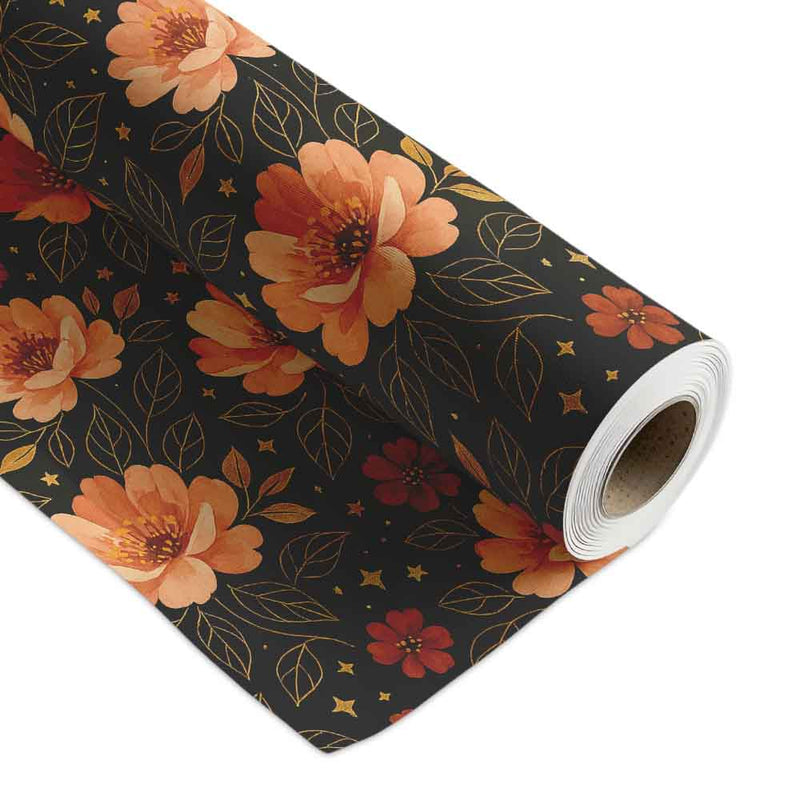 Inpakpapier Golden Garden 50cm x 200mtr