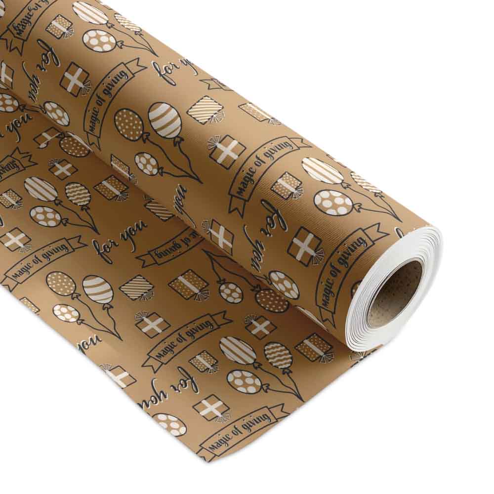 Inpakpapier Magic Of Giving 50cm x 200mtr