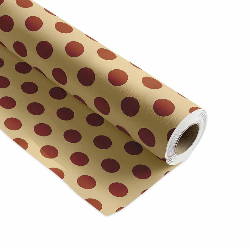 Inpakpapier Rusty Dots 30cm x 200mtr