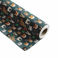 Inpakpapier Cozy Forest Faces 50cm x 200mtr
