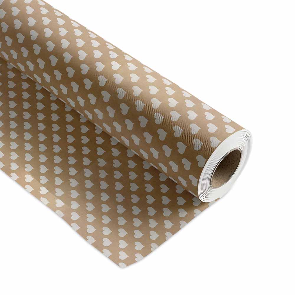 Inpakpapier Heart Confetti 50cm x 200mtr