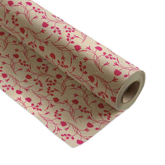 Inpakpapier Erba Fuchsia 30cm x 200mtr