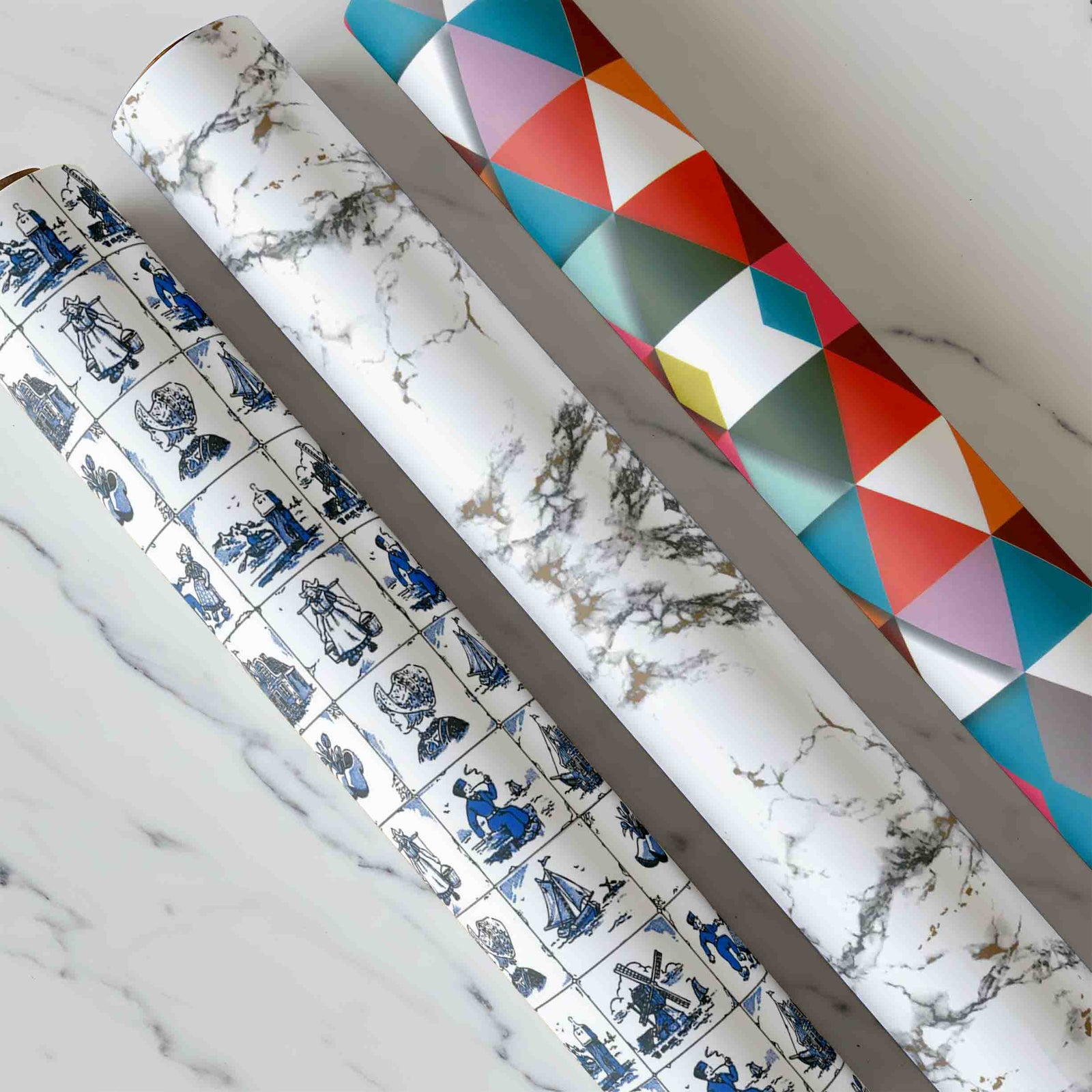 Papierrolhouder Budget 50cm met voetsteun