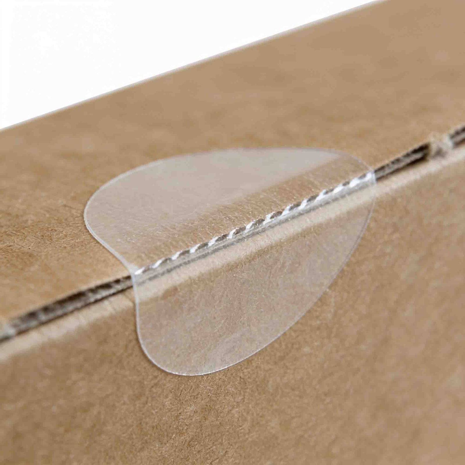 1000x sluitzegel + perforatie transparant 25mm