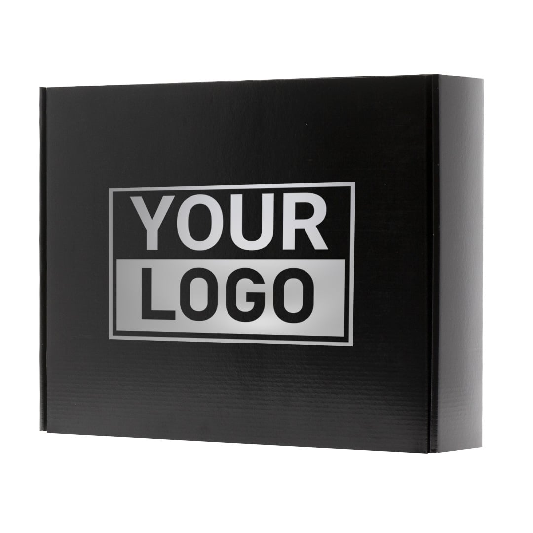 Postdozen bedrukken Zwart 350x280x80mm