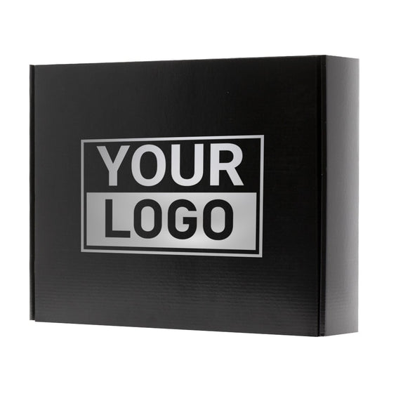 Postdozen bedrukken Zwart 350x280x80mm