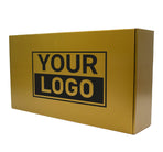 Postdozen bedrukken Goud 610x329x135mm
