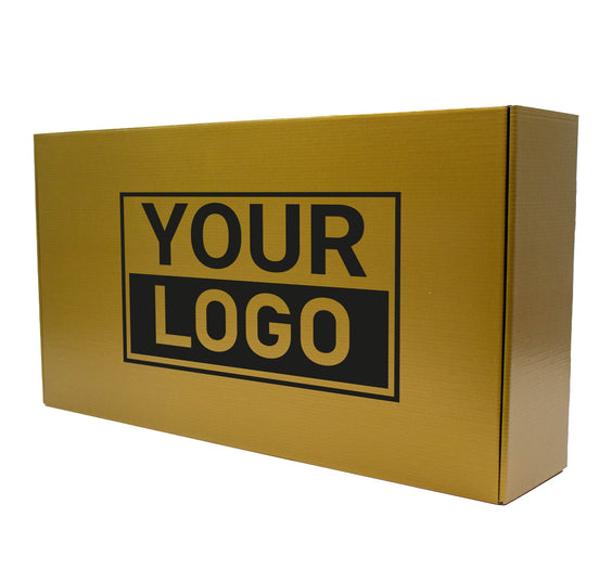 Postdozen bedrukken Goud 610x329x135mm